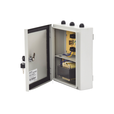 EPCOM POWERLINE - Fuente de Poder Profesional para Domos PTZ de 24 Vca@ 7A / Exterior / Voltaje de Entrada de 127 Vca.