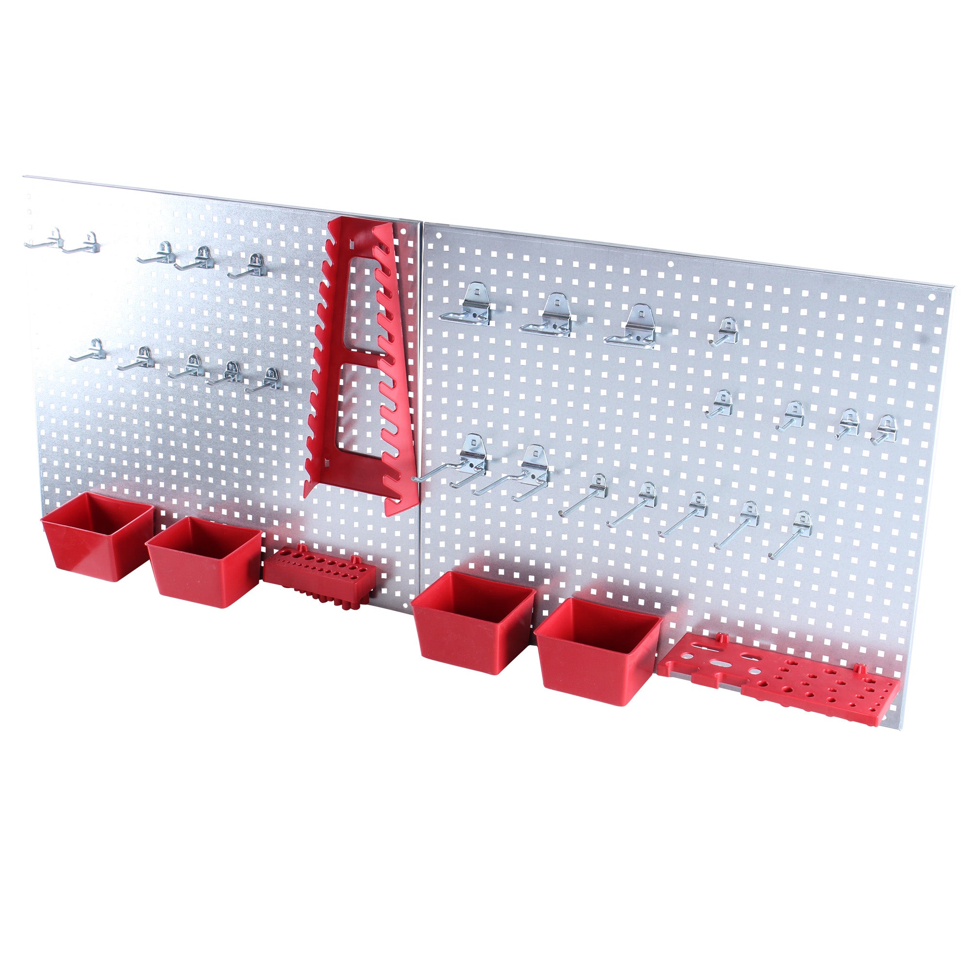 Panel con soporte para herramientas (34 pzas)