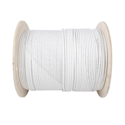 PANDUIT - Bobina de Cable Blindado S/FTP de 4 Pares, Cat7, Inmune a Ruido e Interferencias, LSZH (Bajo Humo, Cero Halógenos), Color Blanco, Bobina de 500 Metros (1640 Pies)