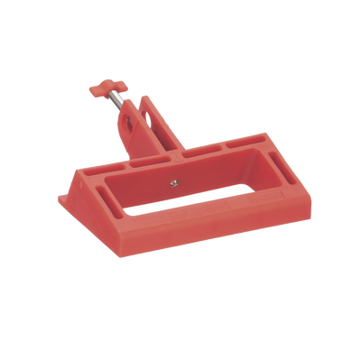 PANDUIT - Bloqueador LOTO de Manija Grande para Disyuntores de Caja Moldeada, 2.24" (56.8m) Largo x 3.75" (95.2mm) Ancho. Color rojo