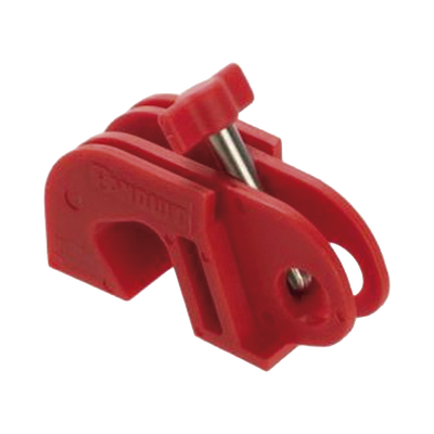 PANDUIT - BLOQUEO D/INTERRUPTOR TERMOMAGNETICO TIPO ENCHUFABLE S/HERRAMIENTA ROJO