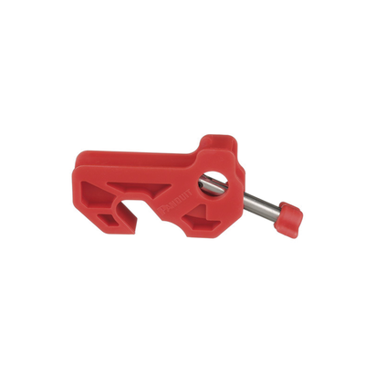PANDUIT - Bloqueador de Interruptor Termomagnético LOTO, tipo Riel DIN o Mini Interruptor. Color  rojo