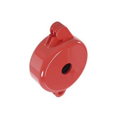 PANDUIT - Dispositivo de Bloqueo LOTO para Válvulas de Compuerta, para Diámetros de 1" a 3", Color Rojo