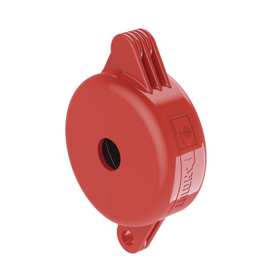 PANDUIT - Dispositivo de Bloqueo LOTO para Válvulas de Compuerta, para Diámetros de 1" a 3", Color Rojo