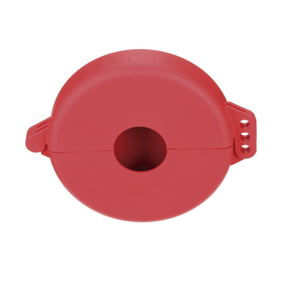 PANDUIT - Dispositivo de Bloqueo LOTO para Válvulas de Compuerta, Para Diámetros de 3 a 6.5", Color Rojo