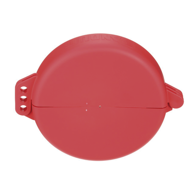 PANDUIT - Dispositivo de Bloqueo LOTO para Válvulas de Compuerta, Para Diámetros de 3 a 6.5", Color Rojo