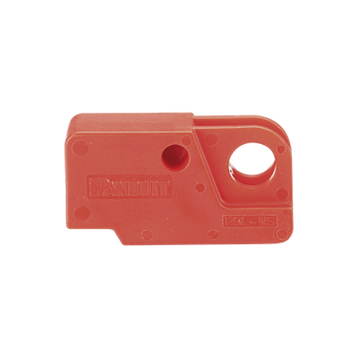 PANDUIT - Dispositivo de Bloqueo LOTO para Interruptores Eléctricos de Palanca, de 15.2 x 22.3 mm, Color Rojo