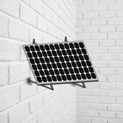 EPCOM POWERLINE - Montaje Para Módulos Solares En Muro Con Espesor De 35-40mm, Riel 1400mm