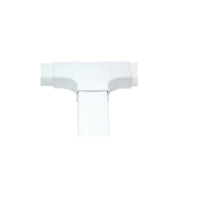 THORSMAN - Sección en "T" color blanco de PVC auto extinguible,  para canaleta PT48 (6140-01002)