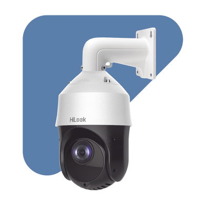HILOOK BY HIKVISION - Domo PTZ IP 2 Megapixel / 15X Zoom / 100 mts IR / Exterior IP66 / PoE+/ WDR 120 dB / Defog / EIS / HLC / 3D-DNR