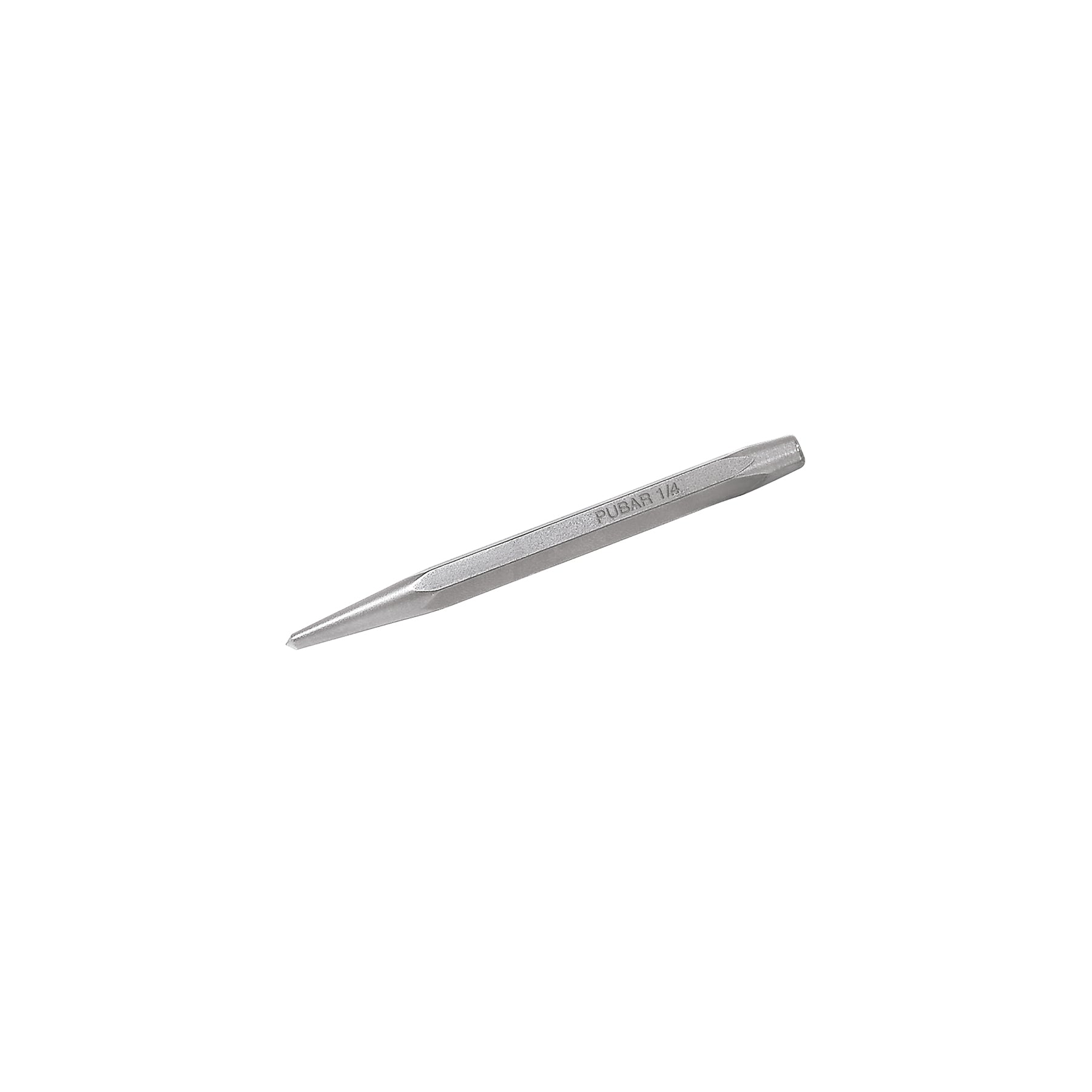Punzon 1/4' para barrenar, largo 4-1/4', Truper