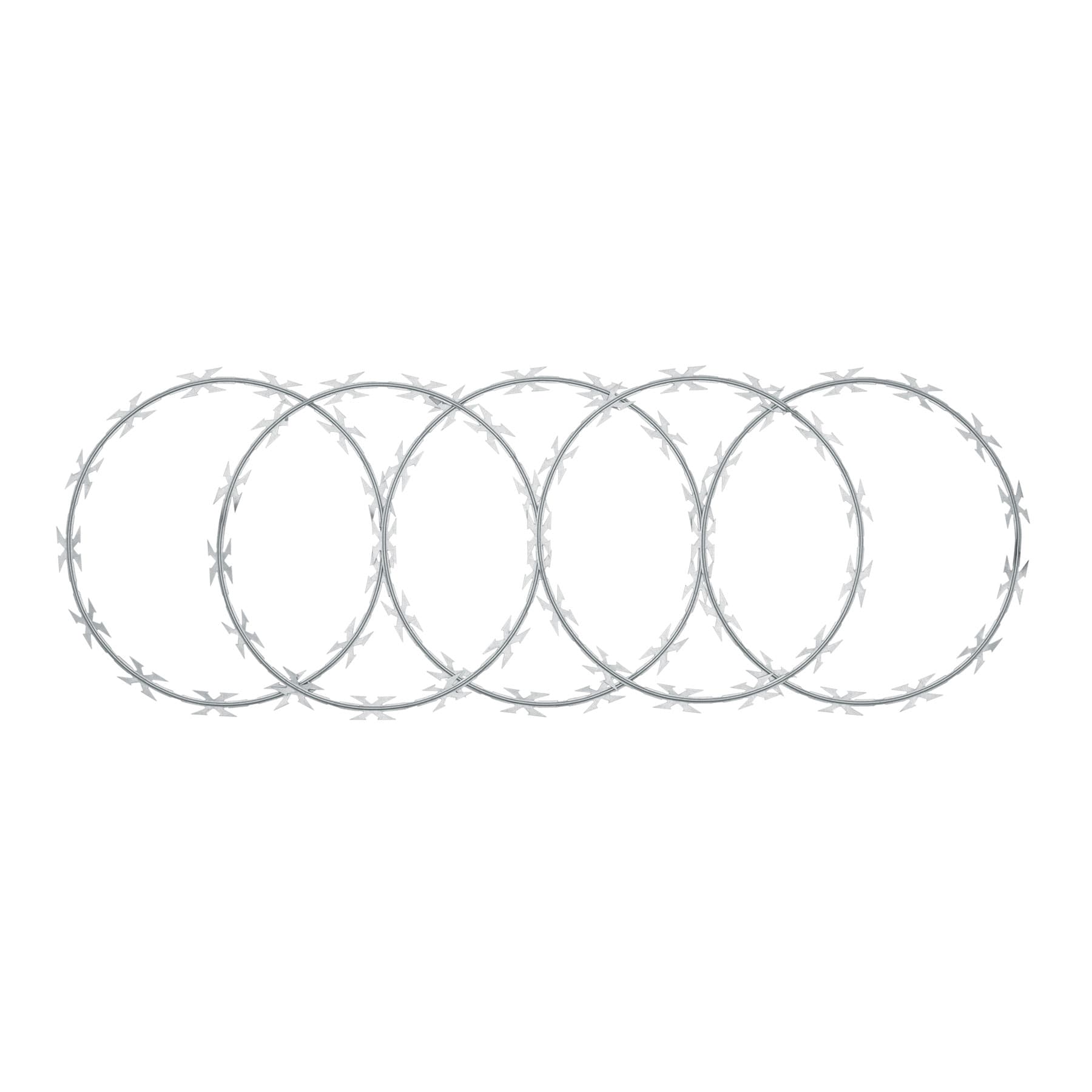 Rollo concertina maxima seguridad, 45cm diametro x 8m, FIERO
