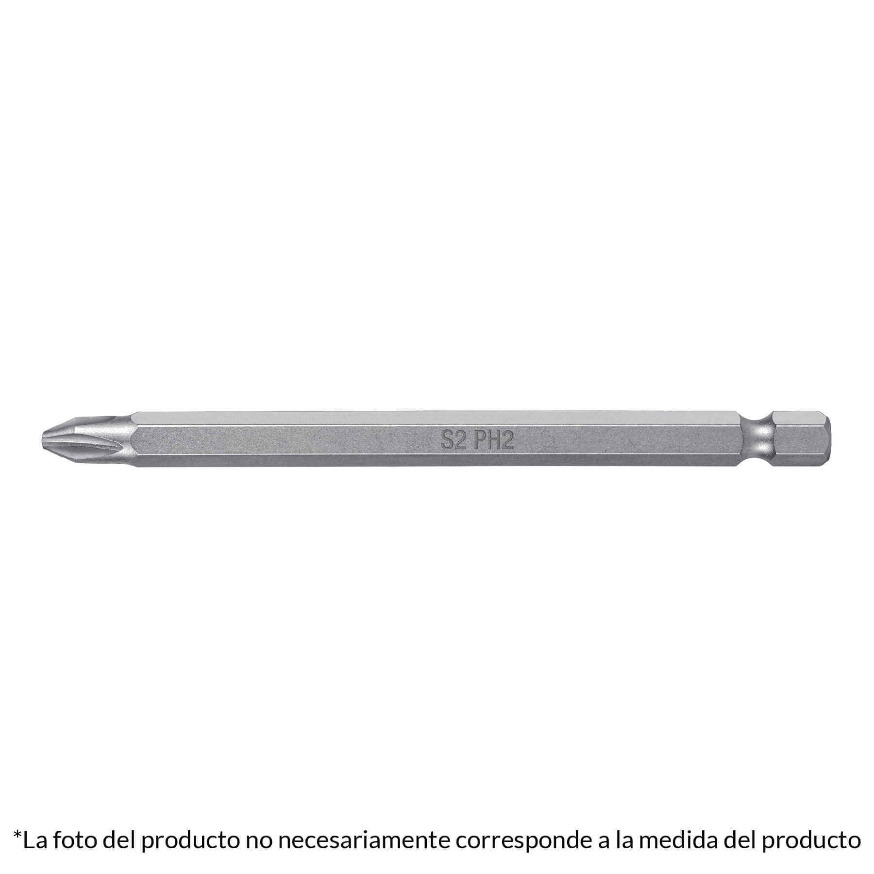 Estuche con 5 puntas de cruz PH3 largo 4', Truper Expert