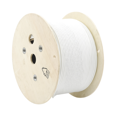 PANDUIT - Bobina de Cable UTP de 4 Pares, Vari-MaTriX, Cat6A, 23 AWG, LSZH (Libre de Gases Tóxicos), Color Blanco, 305m