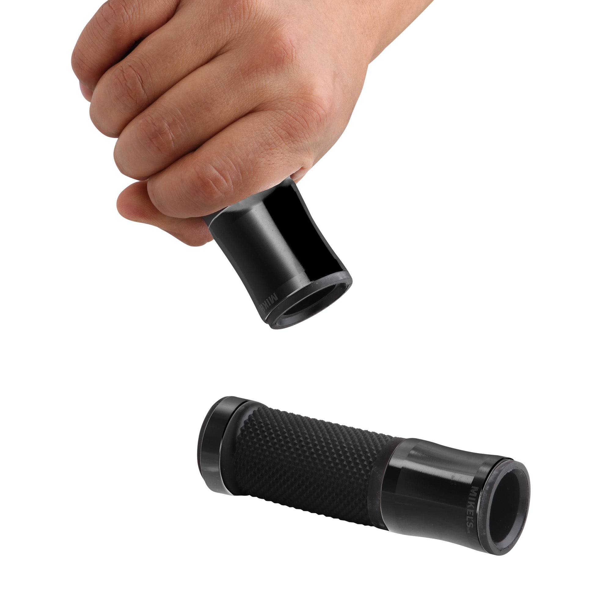 Puños para motociclista (negro)