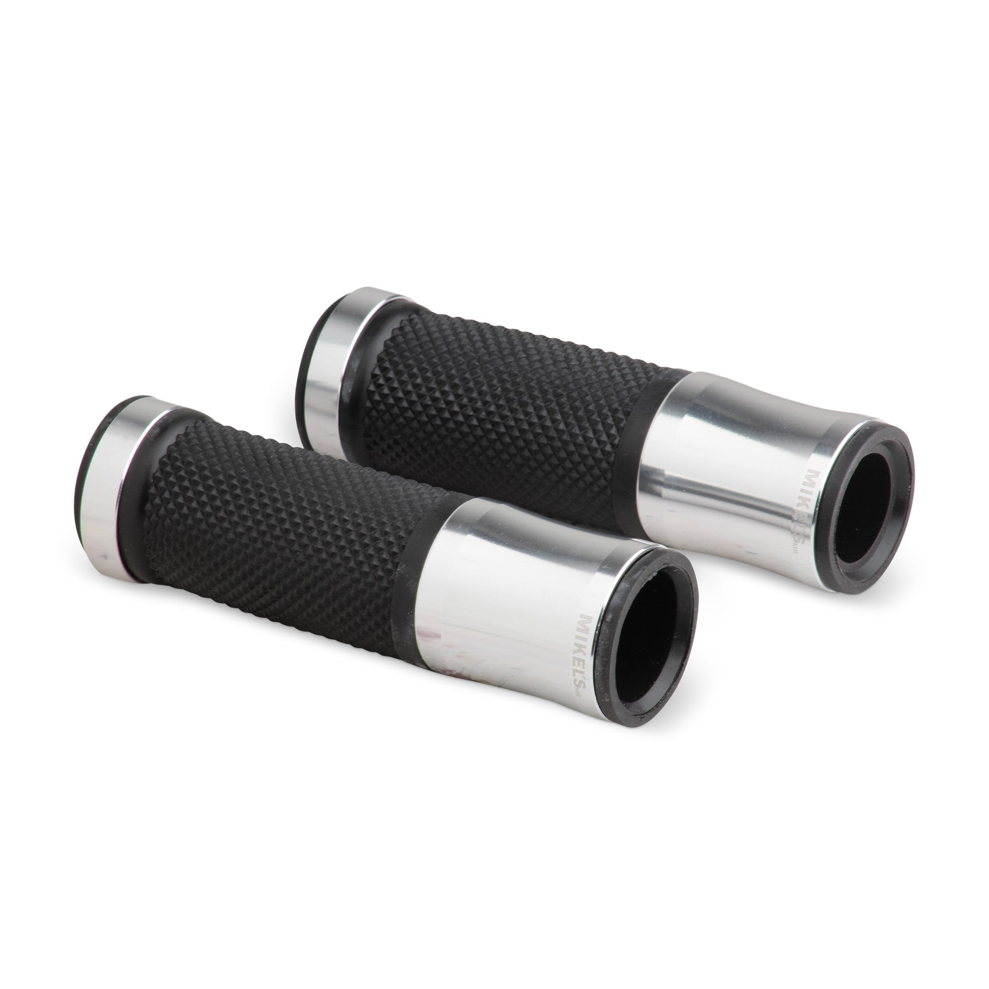 Puños para motociclista (plata)