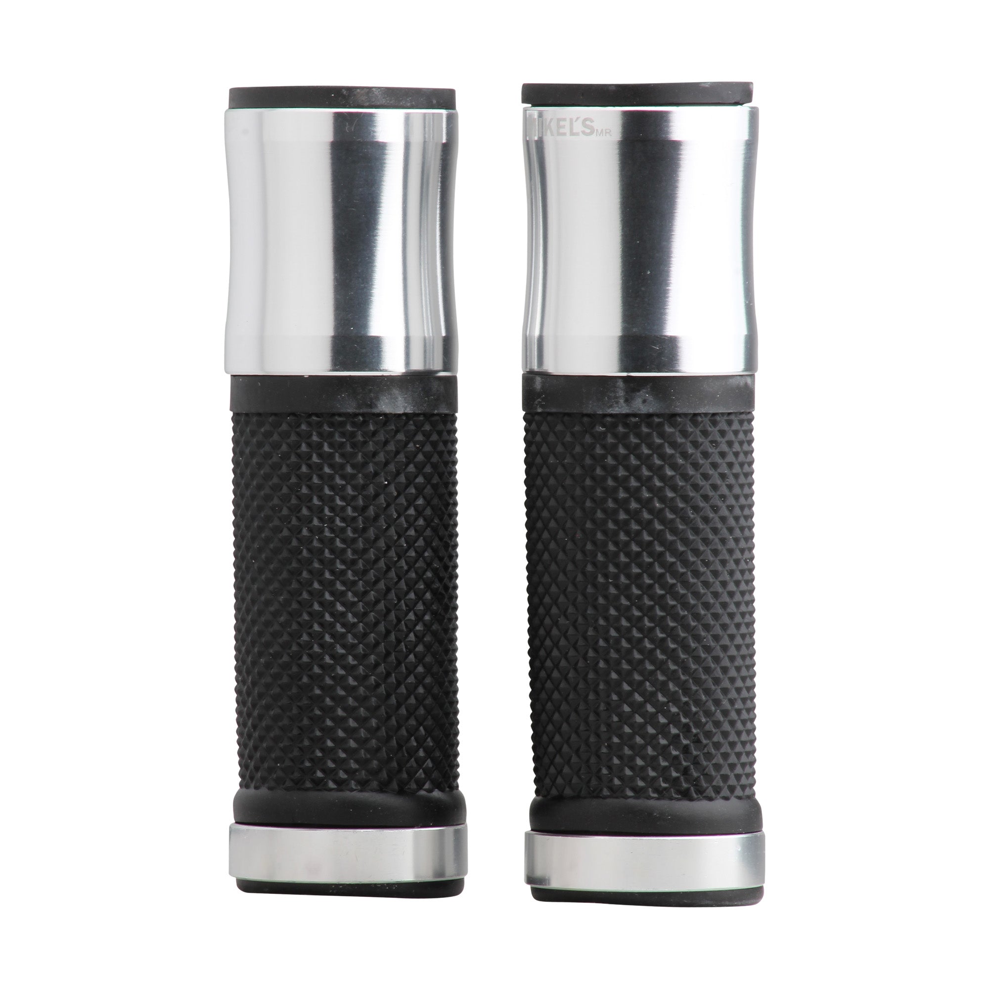 Puños para motociclista (plata)