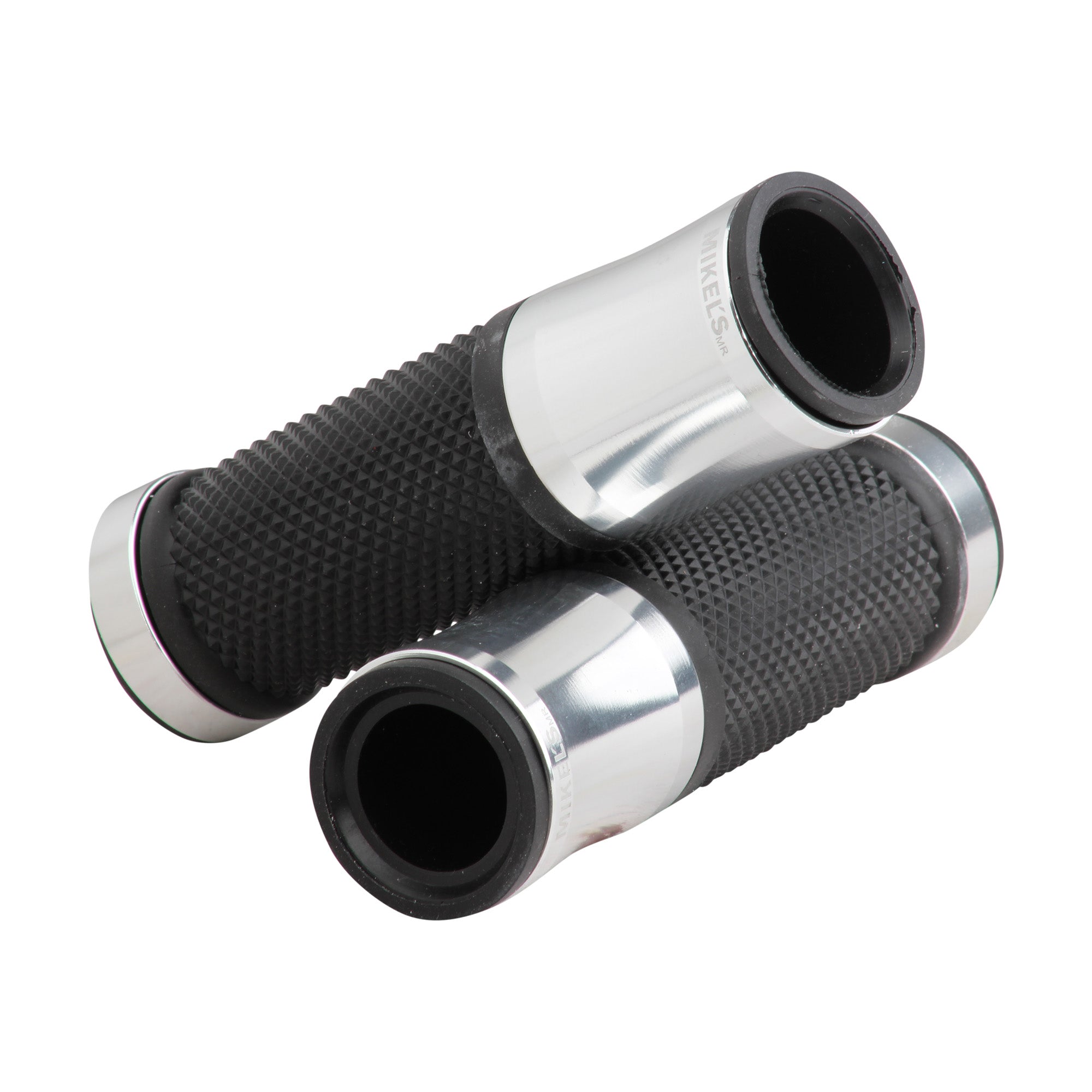 Puños para motociclista (plata)