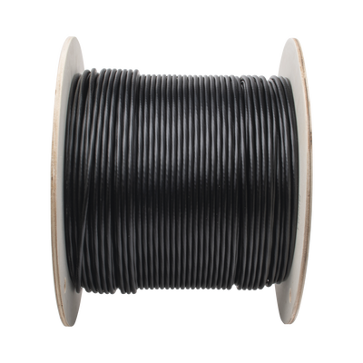 PANDUIT - Bobina de Cable UTP de 4 Pares, PanNet, Para Exterior con Gel, Cat6 (23 AWG), Industrial para Climas Extremos, Color Negro, 305 Metros (1000 Pies)