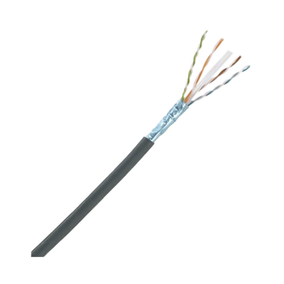 PANDUIT - Bobina de Cable Planta Externa con Gel, de 4 Pares, Cat6A, UTP, Color Negro, 305 Metros (1000 Pies)