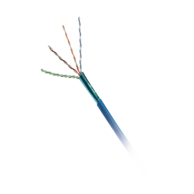 PANDUIT - Bobina de Cable UTP de 4 Pares, Vari-MaTriX, Cat6A, 23 AWG, CMP (Plenum), Color Azul, 305 Metros (1000 Pies)