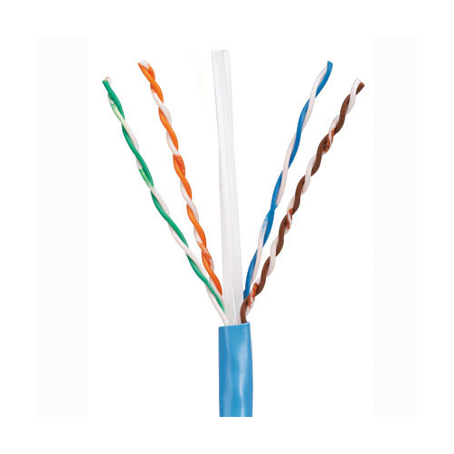 PANDUIT - Bobina de Cable UTP 305 Metros (1000 Pies) de Cobre, TX6000? PanNet, Reelex, Rojo, Categoría 6 Mejorado (23 AWG), PVC (CMR, Riser), de 4 Pares