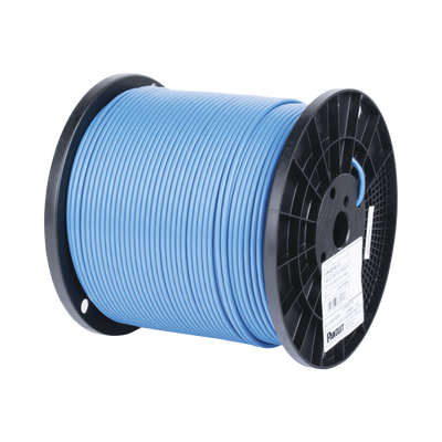 PANDUIT - Bobina de Cable UTP de 4 Pares MaTriX, Cat6A de Diámetro Reducido, 26 AWG, CMR (Riser), Color Azul, 305m