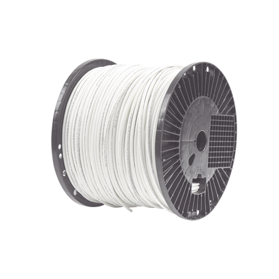 PANDUIT - Bobina de Cable UTP de 4 Pares MaTriX, Cat6A de Diámetro Reducido, 26 AWG, CMR (Riser), Color Blanco, 305m