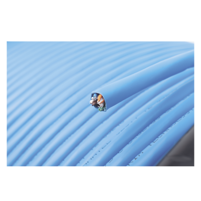 PANDUIT - Bobina de Cable UTP de 4 Pares, Vari-MaTriX, Cat6A, 23 AWG, CMR (Riser), Color Azul, 305m