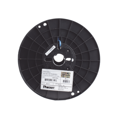 PANDUIT - Bobina de Cable UTP de 4 Pares, Vari-MaTriX, Cat6A, 23 AWG, CMR (Riser), Color Azul, 305m