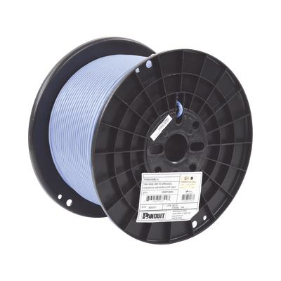 PANDUIT - Bobina de Cable UTP de 4 Pares, Vari-MaTriX, Cat6A, 23 AWG, CMR (Riser), Color Azul, 305m