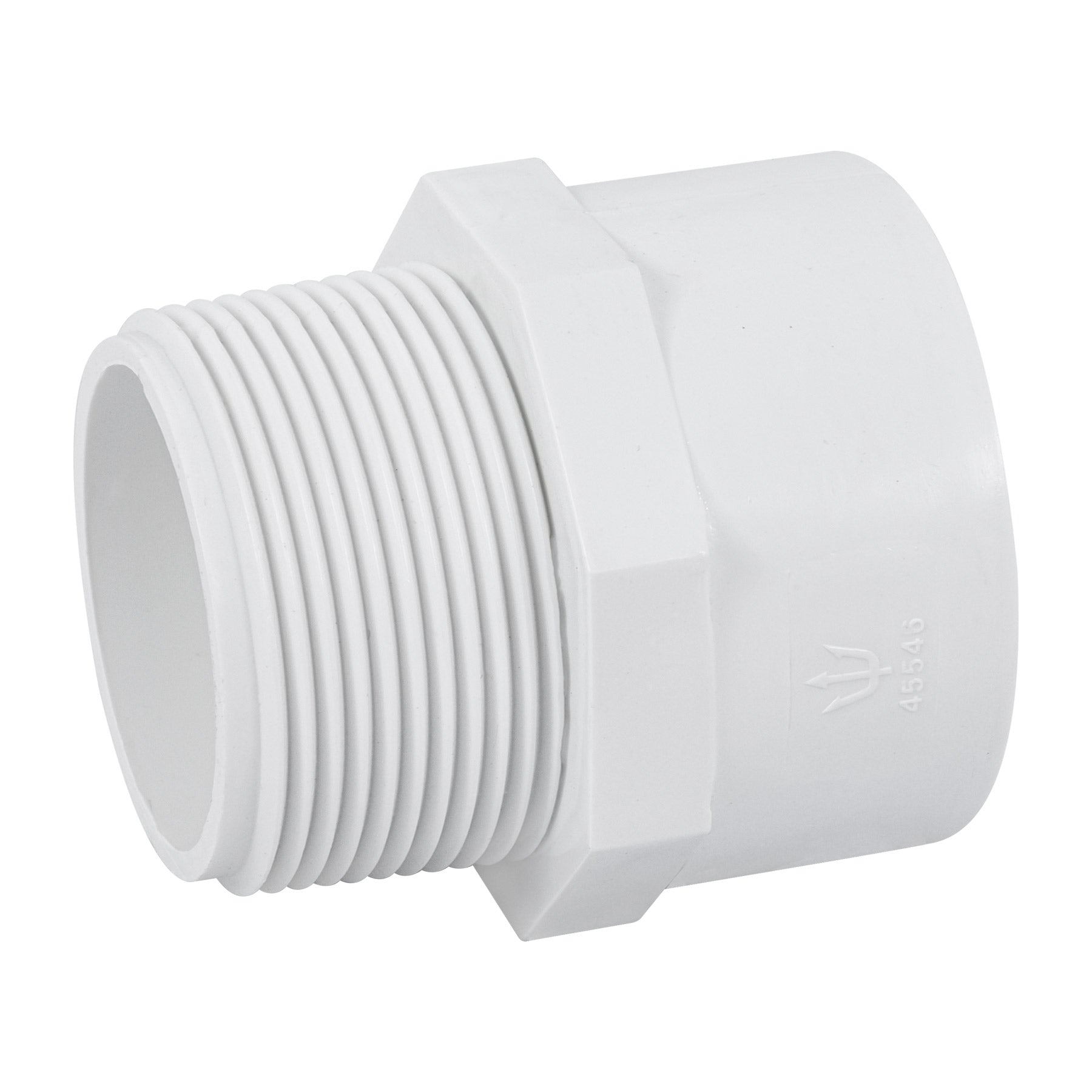 Adaptador macho de PVC de 1-1/2', Foset