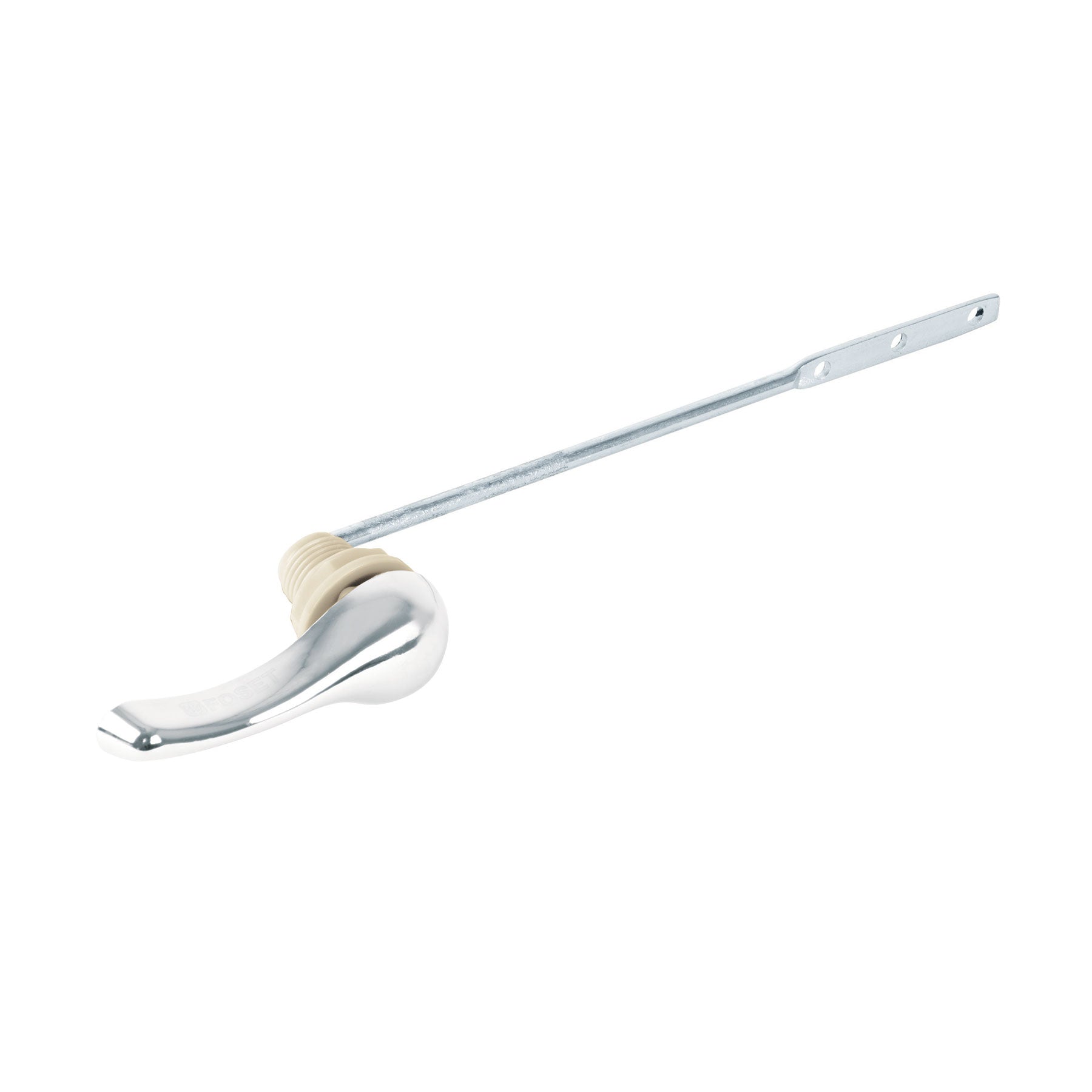 Palanca frontal metalica cromada para WC, FOSET