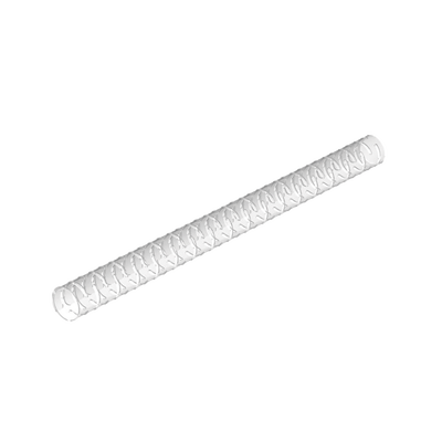 PANDUIT - Espira para Arnés Dividido Pan-Wrap™, Color Natural, Diámetro Nominal 0.5, Paquete de 1 Rollo de 61 Metros.