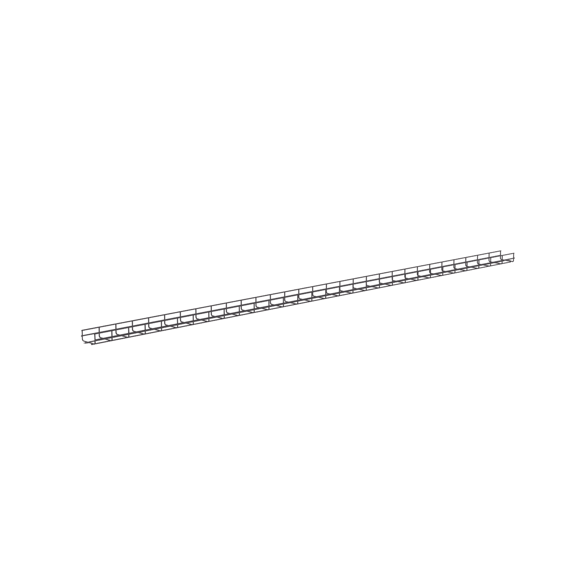 PANDUIT - BAJADA P/WIRE BASKET 12 IN COLOR BLANCO