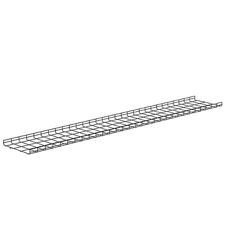 PANDUIT - CHAROLA WIRE BASKET 2 IN H X 18 IN COLOR NEGRO