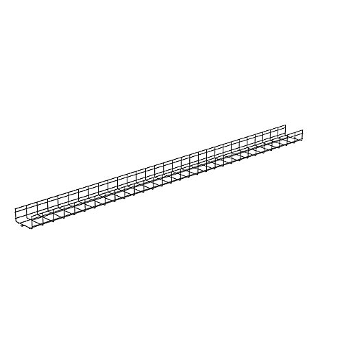 PANDUIT - CHAROLA WIRE BASKET 4 IN H X 8 IN COLOR NEGRO