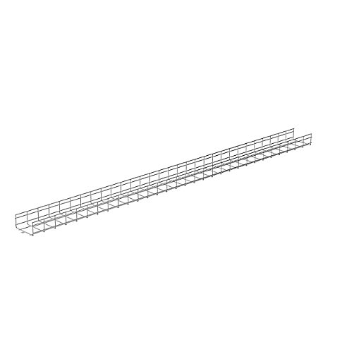 PANDUIT - CHAROLA WIRE BASKET 4 IN H X 8 IN ZINC PLATED
