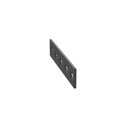 PANDUIT - Kit de 12 Piezas de Barra de Empalme de 5 Orificios, Para Fabricación de Curvas con Charola Wire Basket en Campo, Color Negro