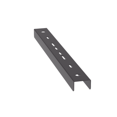 PANDUIT - Soporte Tipo Trapecio Para Charola Wire Basket, Hasta 12 in (300 mm) de Ancho, Uso con Varillas Roscadas de 1/2 in, Color Negro