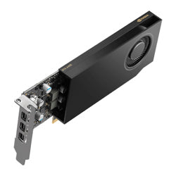 PNY - Tarjeta de Video PNY Pro NVIDIA RTX A400 4GB Low Profile Single Fan GDDR6 PCIe 4.0 4xMini DisplayPort