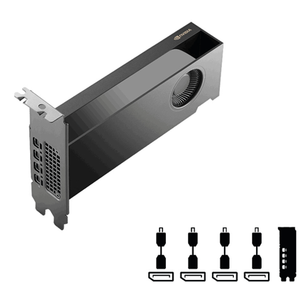 PNY - Tarjeta de Video PNY NVIDIA RTX PRO 2000 Blackwell 16GB 128-bit GDDR7 PCI Express x8 5.0