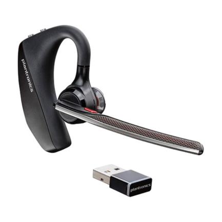 POLY - Audífonos Poly Voyager 5200 USB-A Bluetooth con Dongle BT700 Negro