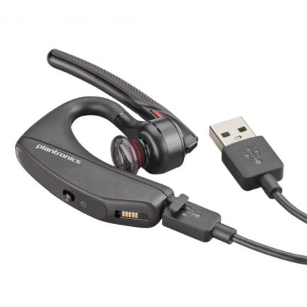 POLY - Auriculares Poly Voyager 5200 Auricular Inalámbrico Bluetooth Negro +USB-A to Micro USB Cable-US
