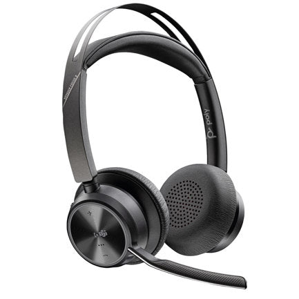 POLY - Auriculares Poly Voyager Focus 2 Microsoft Teams Certified with charge stand Headset