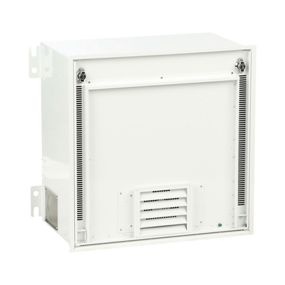PANDUIT - Gabinete PanZone Premium, de Montaje en Techo, Con 2 UR Para Equipo Activo y 6 UR Para Paneles de Parcheo, Fabricado en Acero, Color Blanco