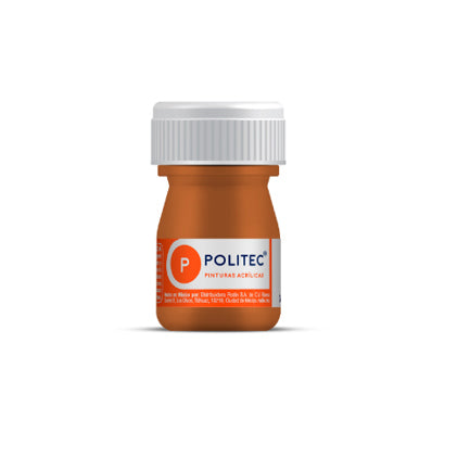 POLITEC - Pintura Acrilica Politec Terracota 20ml No 340 caja c/12 piezas