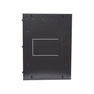 PANDUIT - Gabinete PanZone de Montaje en Pared, de 19in, Puerta con Ventana de Seguridad, 18 UR, 635mm de Profundidad, Color Negro