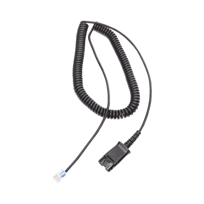 FANVIL - Cable adaptador para diademas modelo HT101, HT201 y HT202 para compatibilidad con teléfonos Grandstream, análogos, digitales, etc.