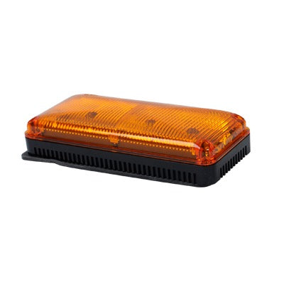 FEDERAL SIGNAL - Luz de Emergencia QuadraFlare, Mica y LED color Ámbar